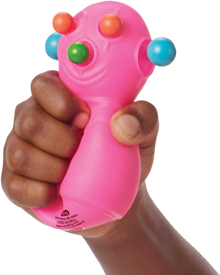 Schylling NeeDoh Panic Pete - Sensory Squeeze Toy - Popping Eyes. Ears & Nose - 4 Tall - Color May Vary (Pack of 1) - Image 6
